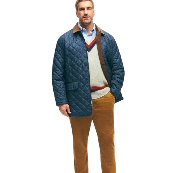 Brooks Brothers Diamond Quilted Jacket - Picture 1 of 11